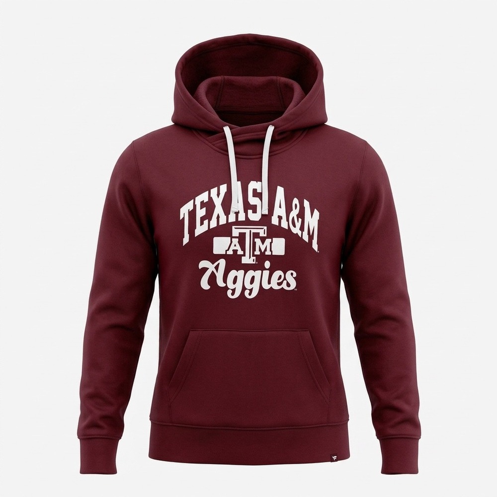 Fanatics Texas A&M Aggies Maroon Hoodie Sweatshirt Mens Small NCAA College